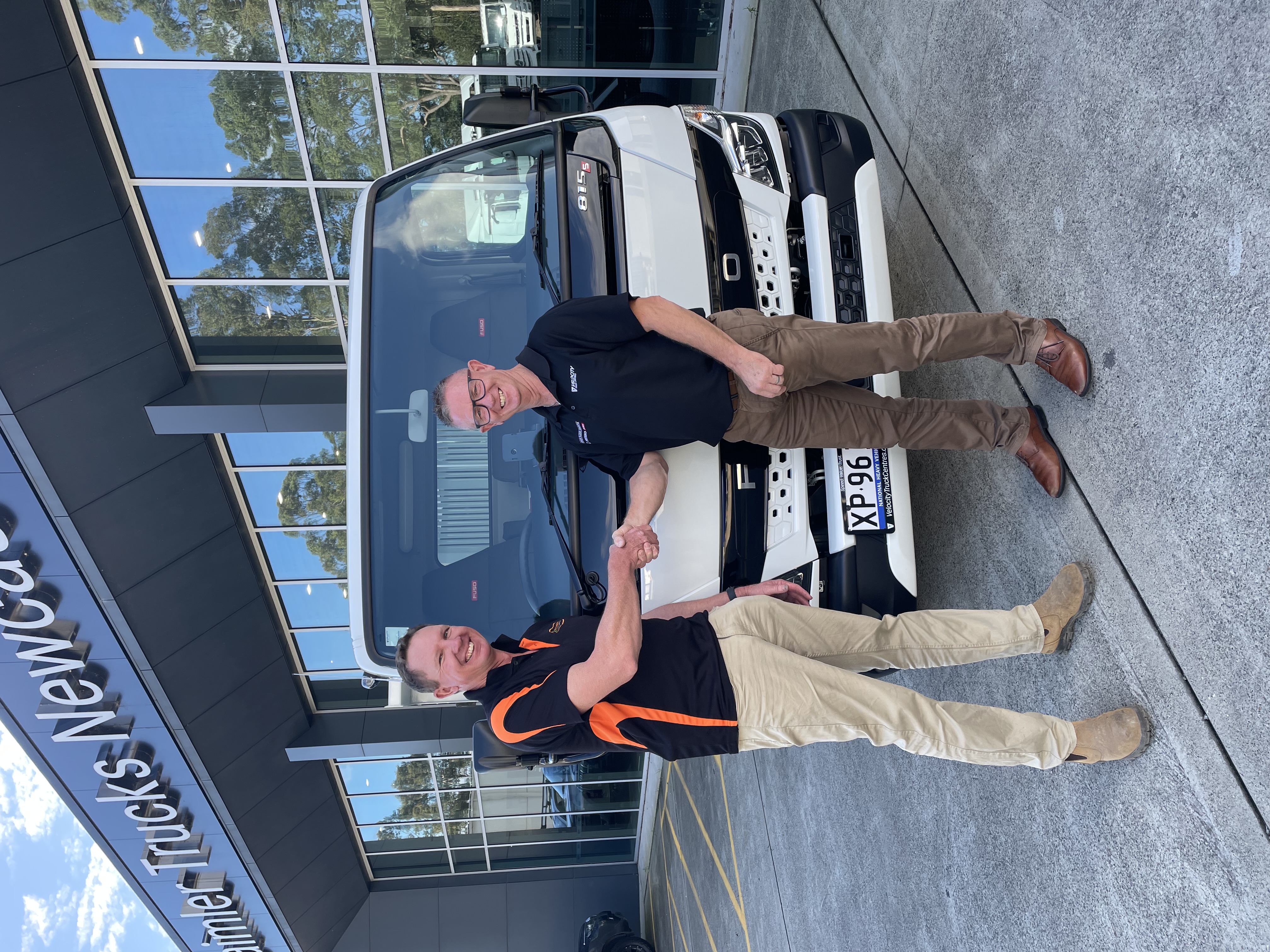 purchase of a New Fuso 815 tipper